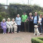 Picture of members of Oswestry SLOG group enjoying a walk around Oswestry