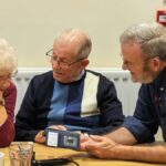 A face to face group sight loss training session in Shrewsbury