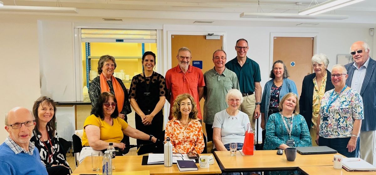 Members of the SLS Committee at our last AGM.