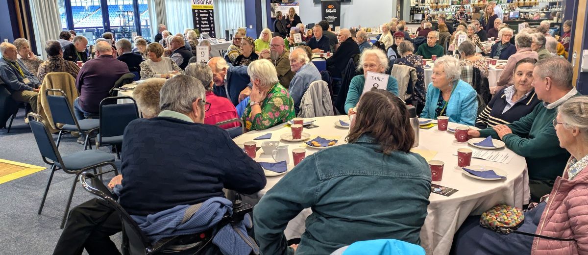 Guests enjoying Winters Day Out