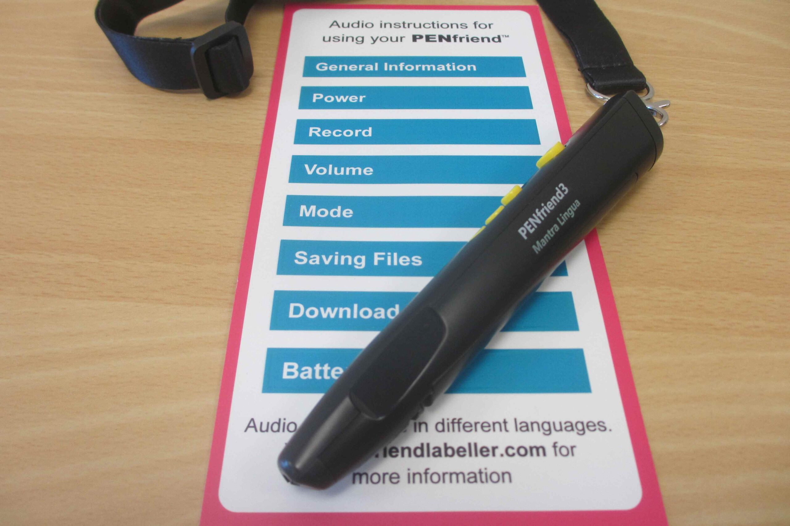 Audio labeller device