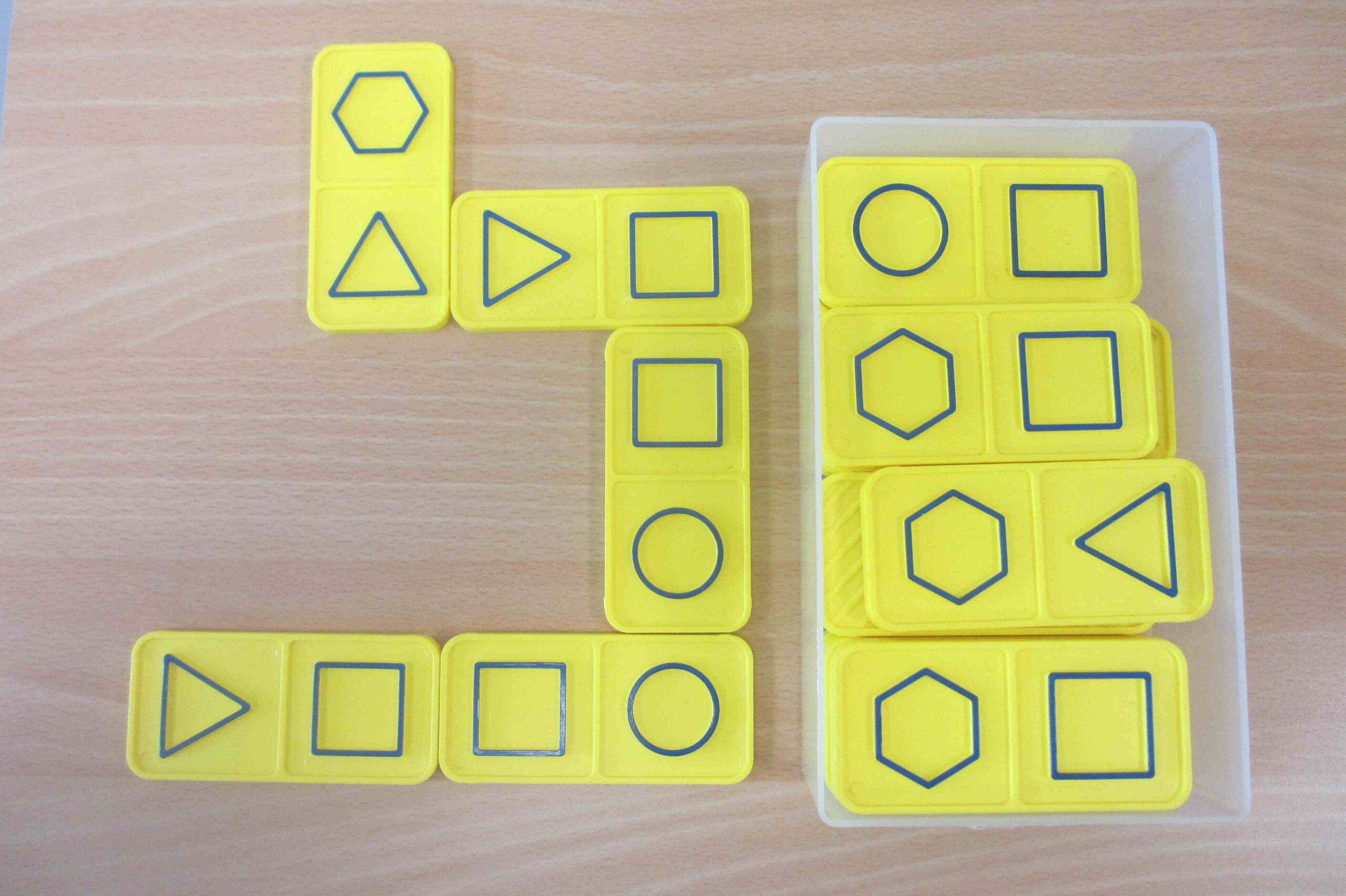 texture and shape dominoes