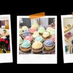 Cupcakes, young people meeting & creating crafts