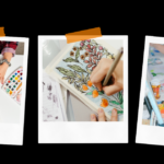 Collage of illustration activities