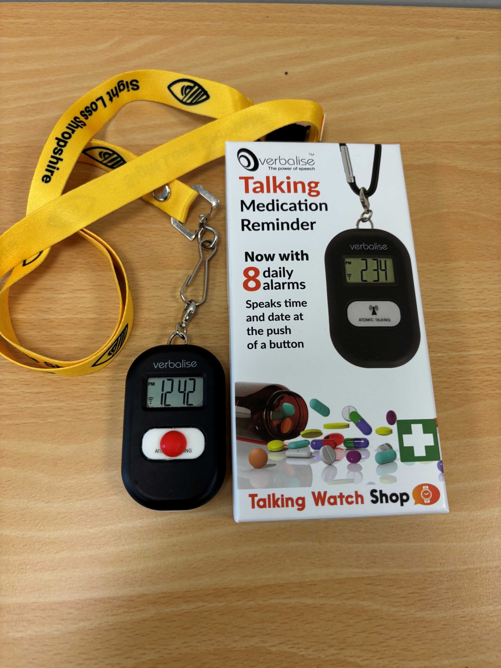Talking watch and alarm