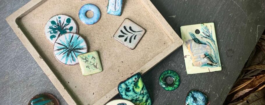 Enamelled items by Gifted Crafts Company